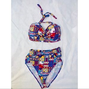 Vintage High Waister Bikini
